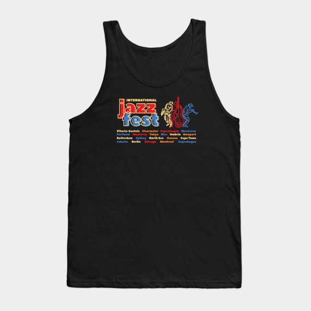 International jazz festival Tank Top by jazzworldquest